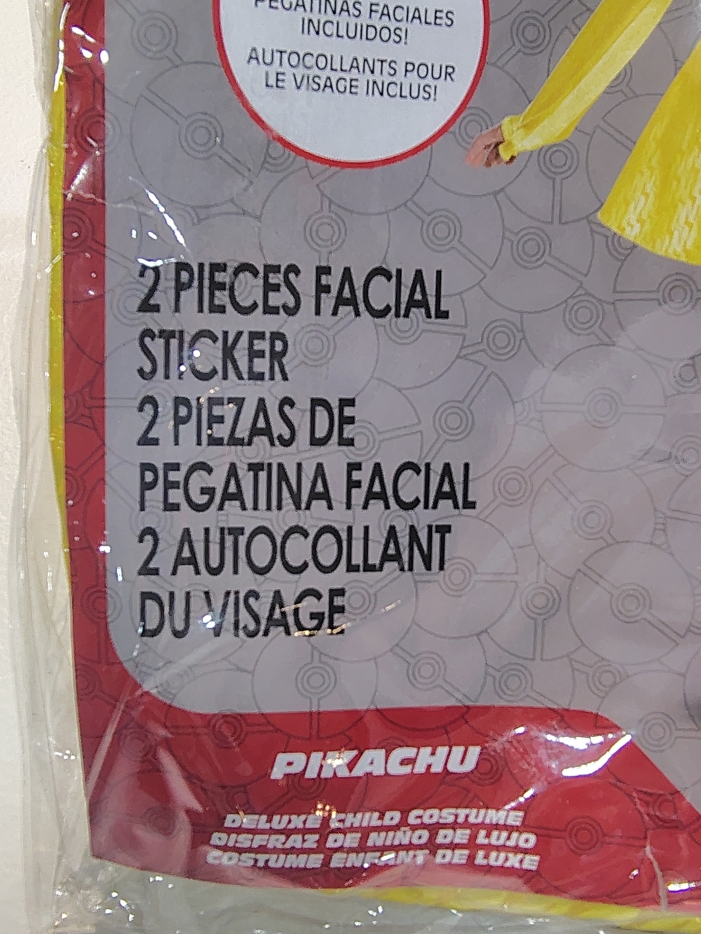 Disguise Yellow Pikachu-Inspired Girls Costume Set with Ear Headband - Picture 5 of 8